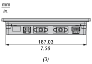 7 inch wide screen,Universal model,2 serial ports,1 Ethernet port, embeddedRTC